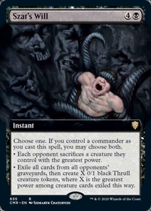 Szat s Will Extended Art|0|0|0.00