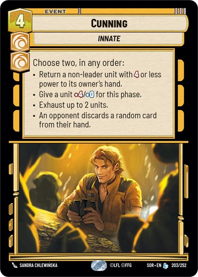 Cunning (Spark of Rebellion) Near Mint Foil
