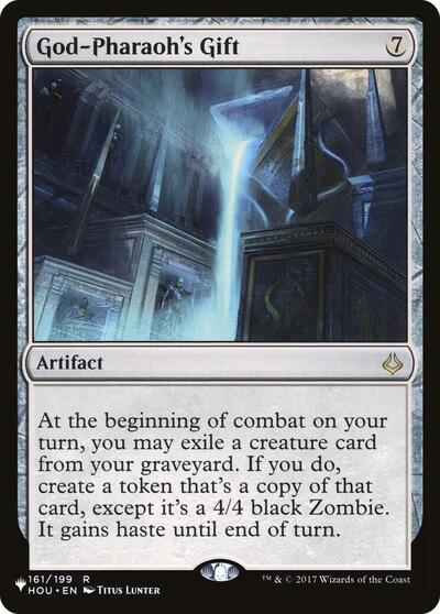 God-Pharaoh's Gift (The List) Light Play