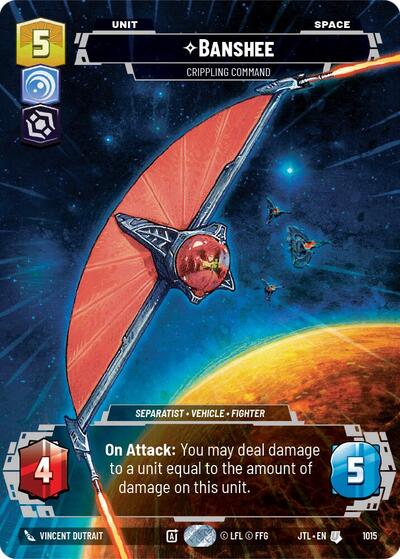 Banshee Crippling Command (Prestige) (Jump to Lightspeed) Near Mint