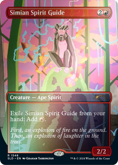 Simian Spirit Guide (Rainbow Foil) (Secret Lair) Near Mint Foil