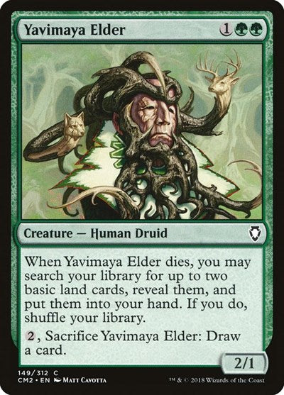 Yavimaya Elder (Commander Anthology Volume II) Medium Play