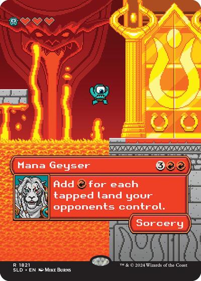 Mana Geyser (Secret Lair) Near Mint