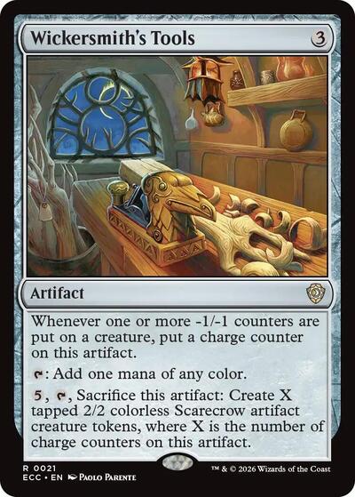 Wickersmith's Tools (Commander: Lorwyn Eclipsed) Light Play