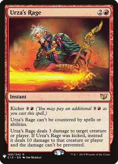 Urza's Rage (Mystery Booster) Near Mint