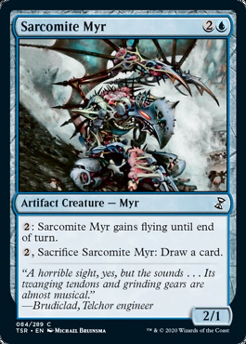 Sarcomite Myr (Time Spiral Remastered) Near Mint Foil