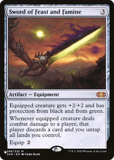 Sword of Feast and Famine (The List) Light Play