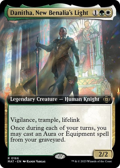 Danitha, New Benalia's Light (Extended Art) (March of the Machine: The Aftermath) Near Mint Foil
