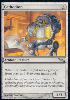 Cathodion (Mirrodin) Heavy Play Foil
