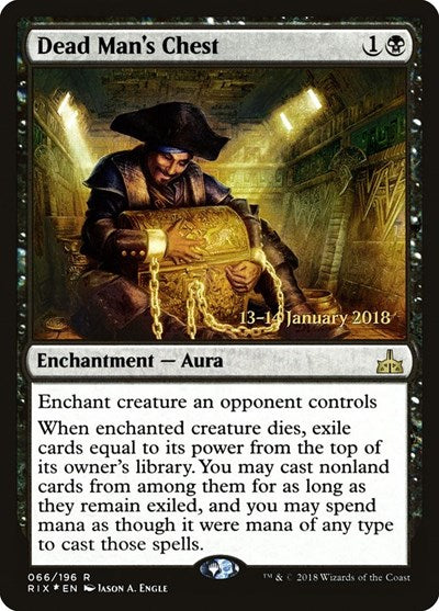 Dead Man's Chest (Promos: Prerelease Cards) Light Play Foil