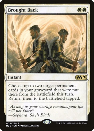 Brought Back (Promo Pack: Core Set 2020) Near Mint