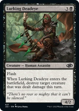 Lurking Deadeye (Jumpstart 2022) Light Play