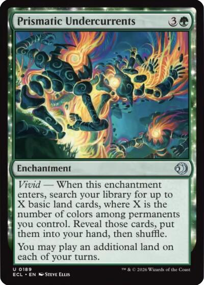 Prismatic Undercurrents (Lorwyn Eclipsed) Near Mint Foil