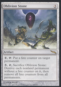 Oblivion Stone (Mirrodin) Damaged / Poor