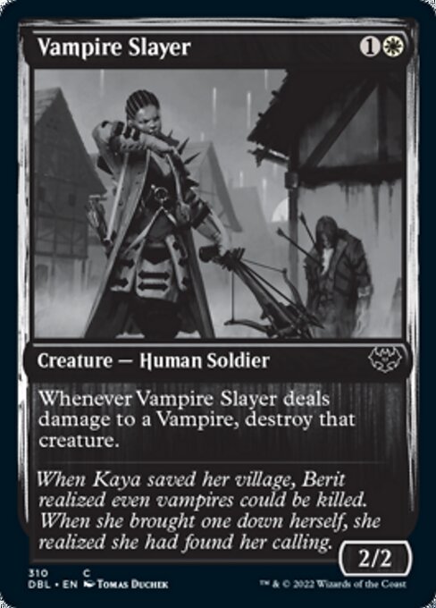 Vampire Slayer (Innistrad: Double Feature) Light Play