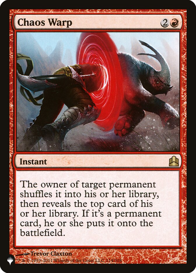 Chaos Warp CMD|4|0|0.00