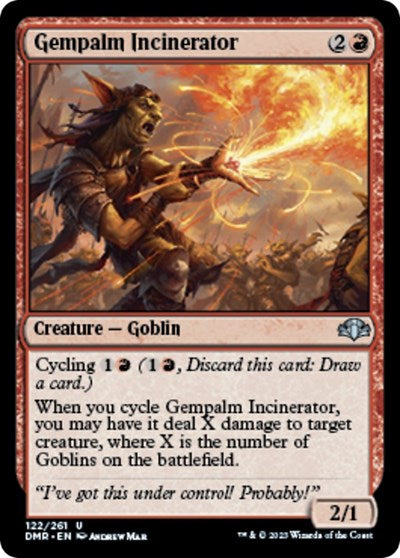 Gempalm Incinerator (Dominaria Remastered) Light Play