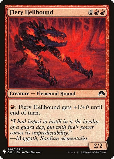 Fiery Hellhound|0|0|0.00