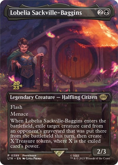 Lobelia Sackville-Baggins (0399) (Promos: Prerelease Cards) Light Play Foil
