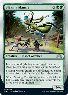 Slaying Mantis (Unsanctioned) Near Mint