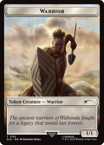 Warrior Token Rainbow Foil|3|0|0.00