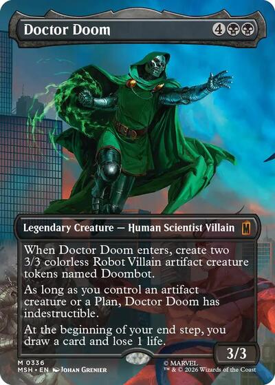 Doctor Doom Borderless 336|1|0|0.00