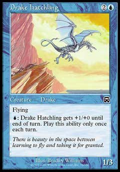Drake Hatchling (Mercadian Masques) Heavy Play