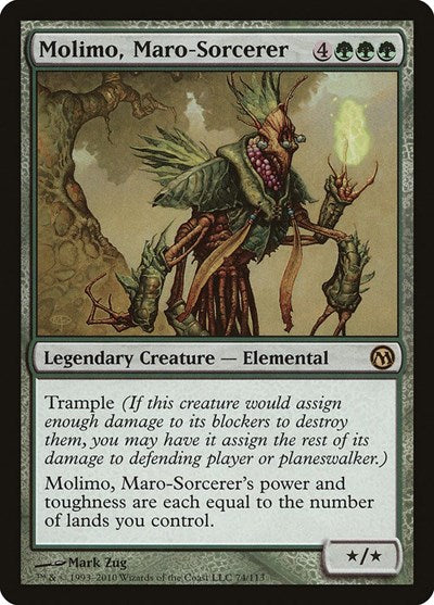 Molimo, Maro-Sorcerer (Duels of the Planeswalkers) Medium Play