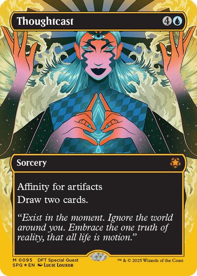 Thoughtcast (Borderless) (First-Place Foil) (Special Guests) Near Mint Foil