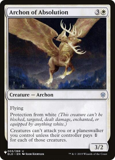 Archon of Absolution (The List) Near Mint