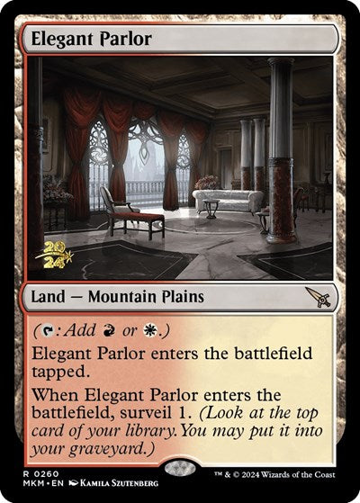 Elegant Parlor (Promos: Prerelease Cards) Light Play Foil