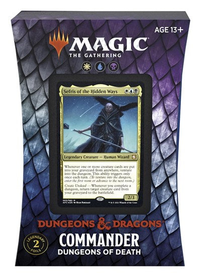 Adventures in the Forgotten Realms Dungeons of Death Commander Deck
