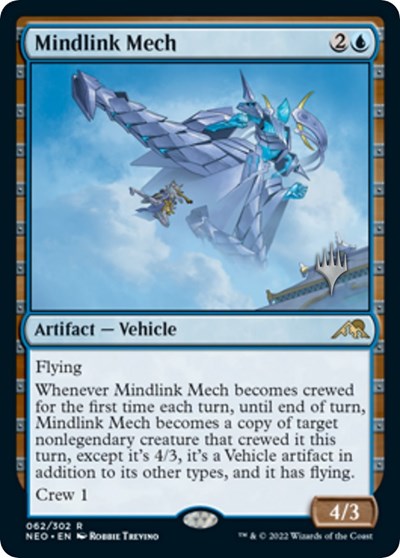 Mindlink Mech (Promo Pack: Kamigawa: Neon Dynasty) Light Play Foil