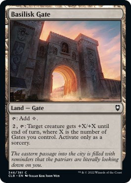 Basilisk Gate (Commander Legends: Battle for Baldur's Gate) Light Play Foil