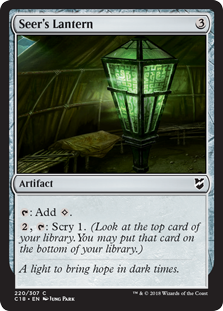 Seer's Lantern (Commander 2018) Medium Play