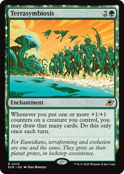Terrasymbiosis (Edge of Eternities) Near Mint Foil