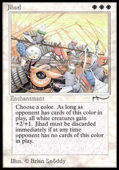 Jihad (Arabian Nights) Damaged / Poor