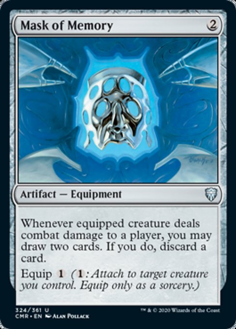 Mask of Memory (Commander Legends) Medium Play Foil