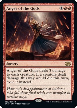 Anger of the Gods (Double Masters 2022) Medium Play