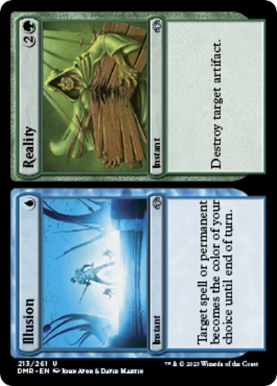 Illusion / Reality (Dominaria Remastered) Medium Play