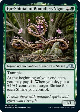 Go-Shintai of Boundless Vigor (Kamigawa: Neon Dynasty) Medium Play Foil