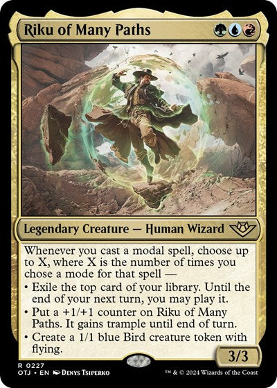 Riku of Many Paths (Outlaws of Thunder Junction) Light Play