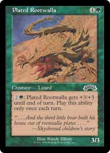 Plated Rootwalla (Battle Royale Box Set) Medium Play