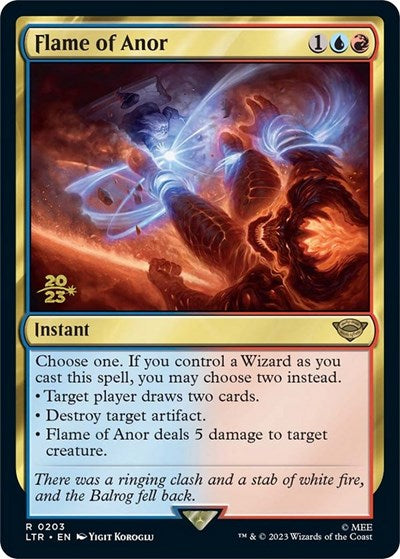Flame of Anor (Promos: Prerelease Cards) Near Mint Foil