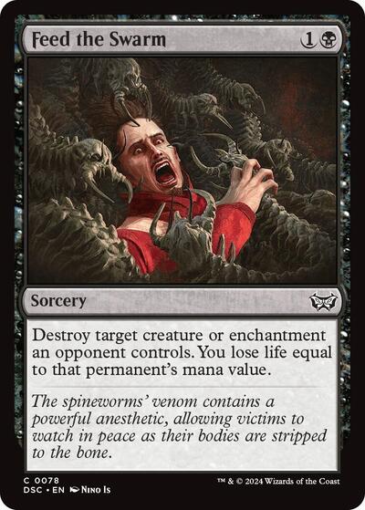 Feed the Swarm (Commander: Duskmourn: House of Horror) Near Mint