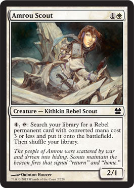 Amrou Scout (Modern Masters) Medium Play Foil
