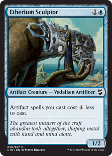 Etherium Sculptor (Commander 2018) Medium Play