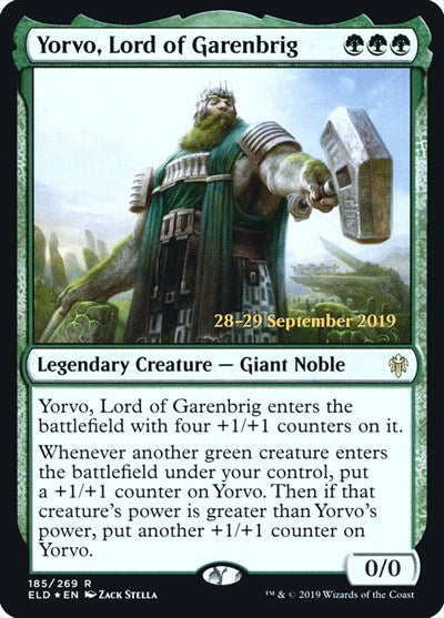 Yorvo, Lord of Garenbrig (Promos: Prerelease Cards) Near Mint Foil