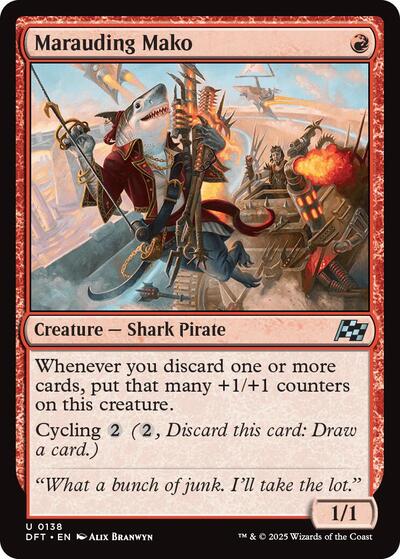 Marauding Mako|5|0|0.00