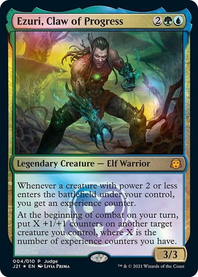 Ezuri, Claw of Progress (Promos: Judge) Near Mint Foil